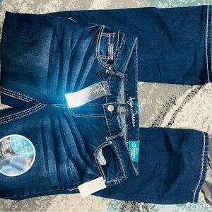 Ariya Dark Blue Denim Jeans